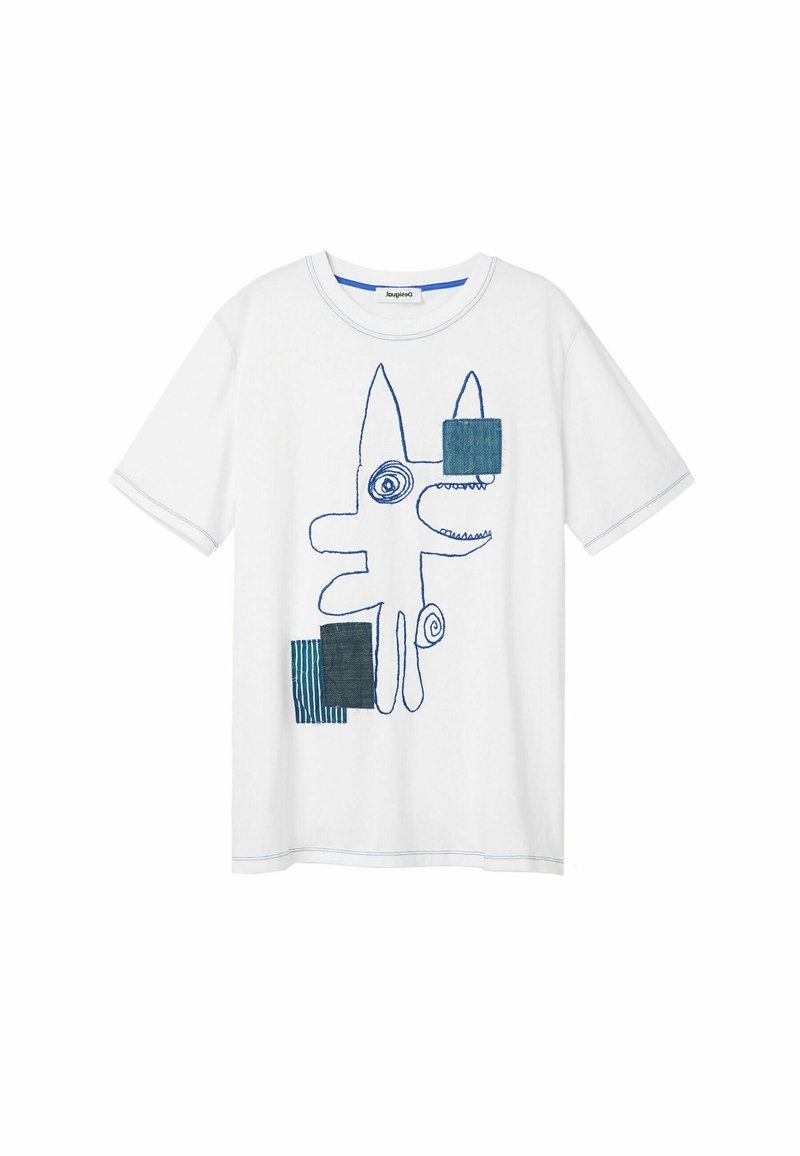 Desigual T-shirt print wit
