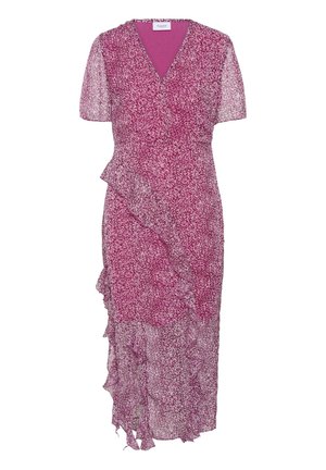 Saint Tropez, SZRACHIL - Robe longue - raspberry rose camouflage