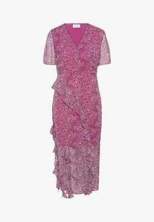 Saint Tropez, SZRACHIL - Robe longue - raspberry rose camouflage