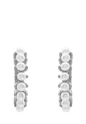 Ohrringe - silver-colored poliert