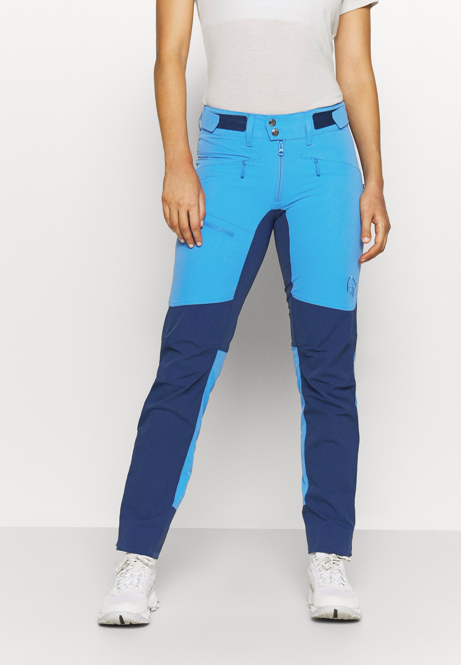 Norrøna FALKETIND FLEX HEAVY DUTY PANTS Bukse blueblå Norrøna FALKETIND FLEX HEAVY DUTY PANTS Bukse blue