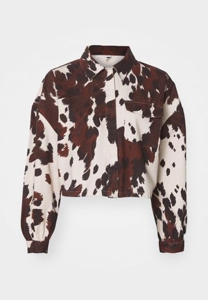 ONLY ONLCANNY BOXY  - Summer jacket - chocolate fondant
