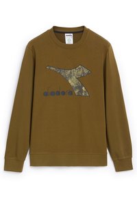 Diadora LOGO CHROMIA PER - Felpa - olive green