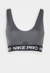 INDY PLUNGE BRA - Sujetadores deportivos con sujeción media - iron grey/white