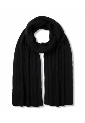 SCARF IN RIB UNISEX - Sciarpa - black