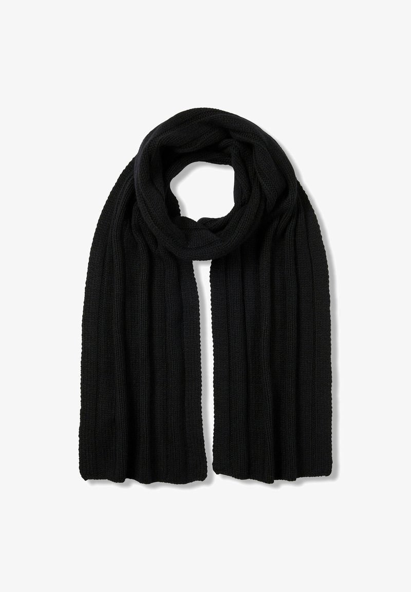 FALKE Scarf in Rib Unisex - Sciarpa - black