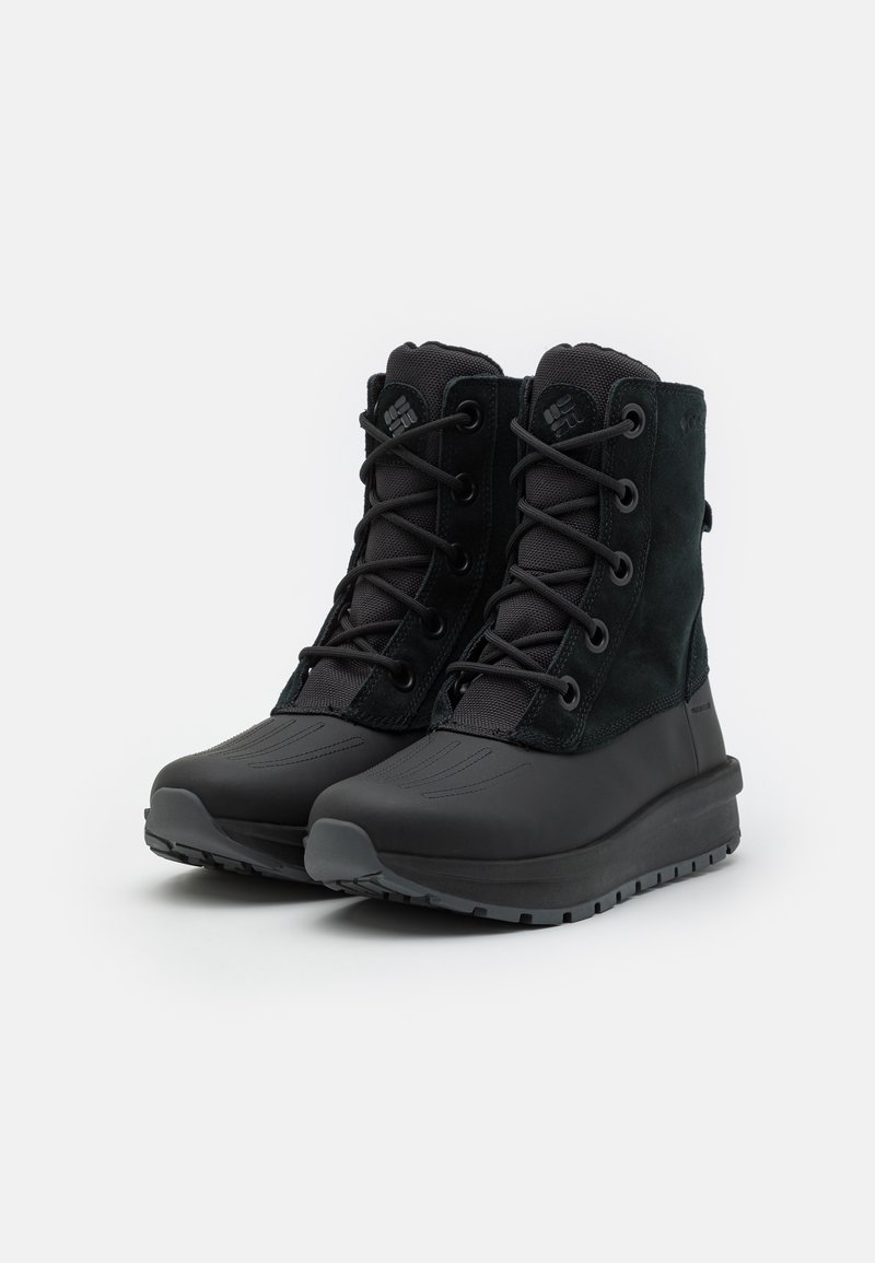 Columbia MORITZA SHIELD OMNI-HEAT - Winter boots - black/graphite  