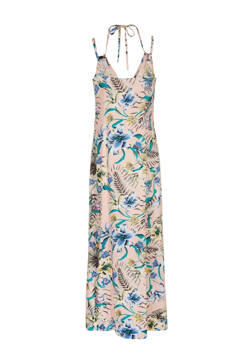 Damen Freizeitkleider | O'Neill Maxikleid tropical nights/beige - QP69774 Damen Freizeitkleider | O'Neill Maxikleid tropical nights/beige - QP69774