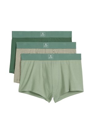 3 PACK - Boxerbriefs - dark sage sage print sea spray