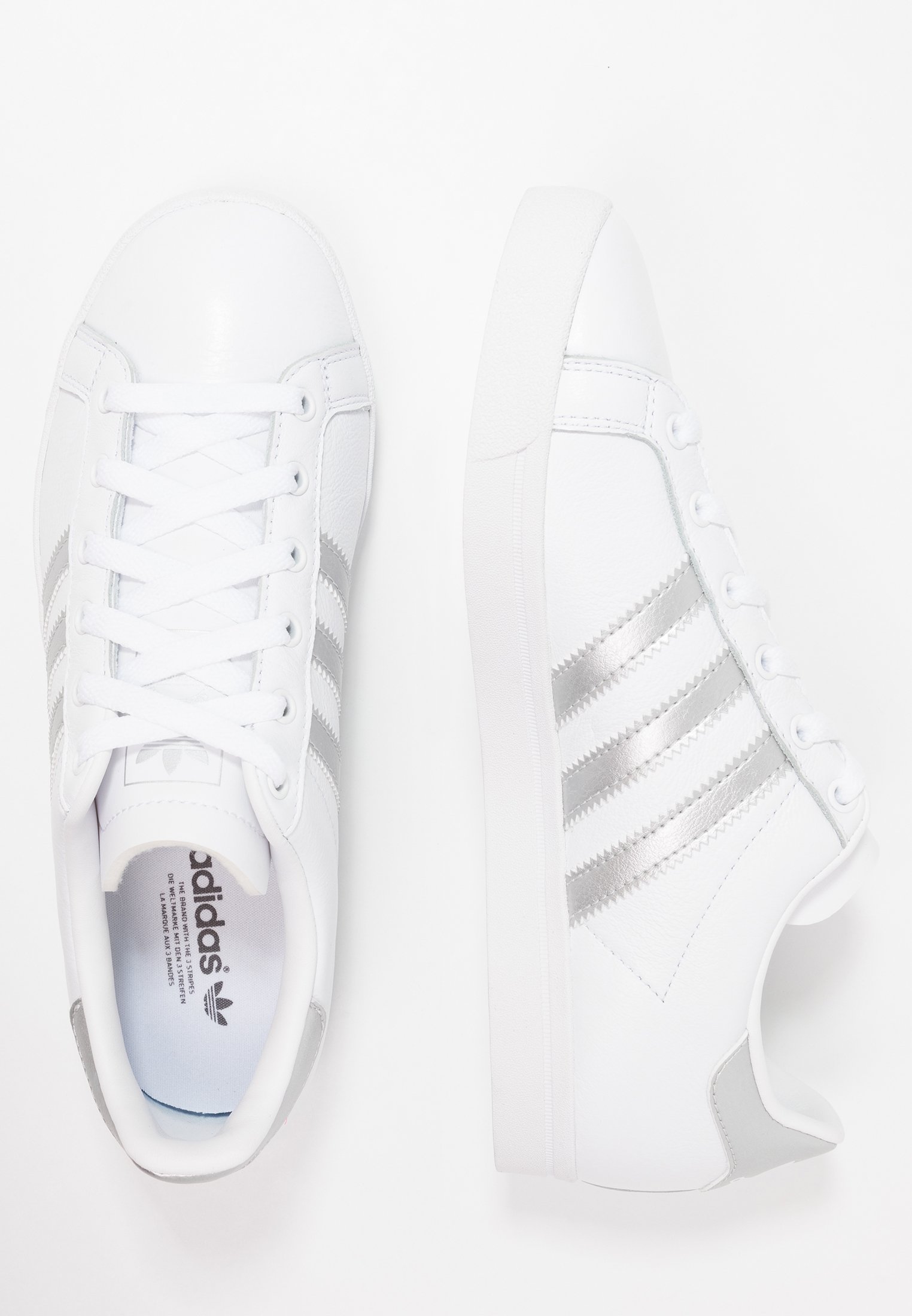 adidas Originals COAST STAR Sneaker low footwear white adidas , Herren Sneaker Low Tops, weiß White Gold Silver