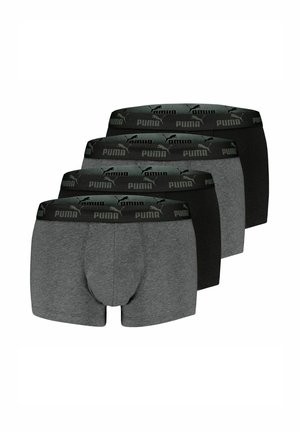 EVERYDAY 4ER PACK - Boxer Briefs - black/grey