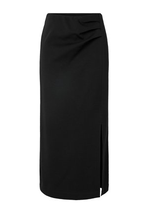 YAS, MAXI SKIRT YASPINA HW - Maksiseelik - black