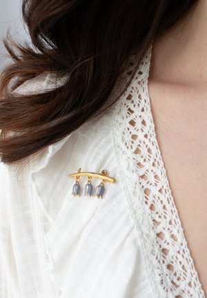 BLUEBELL - Brooch - blue