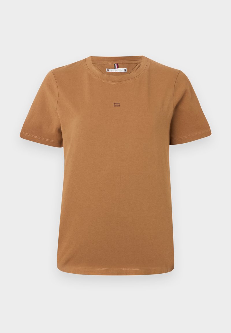 Tommy Hilfiger T-shirt basic bruin
