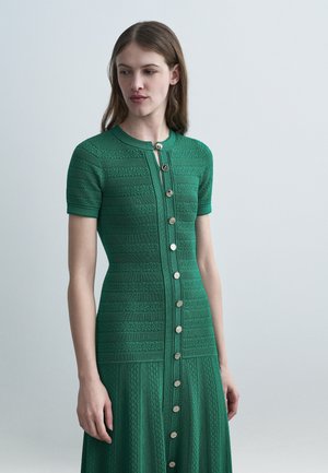 MILONA - Robe pull - vert emeraude