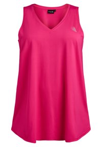 Unselected, pink peacock