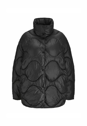 JJXX SHINY QUILTED OTW SN - Zimný kabát - black