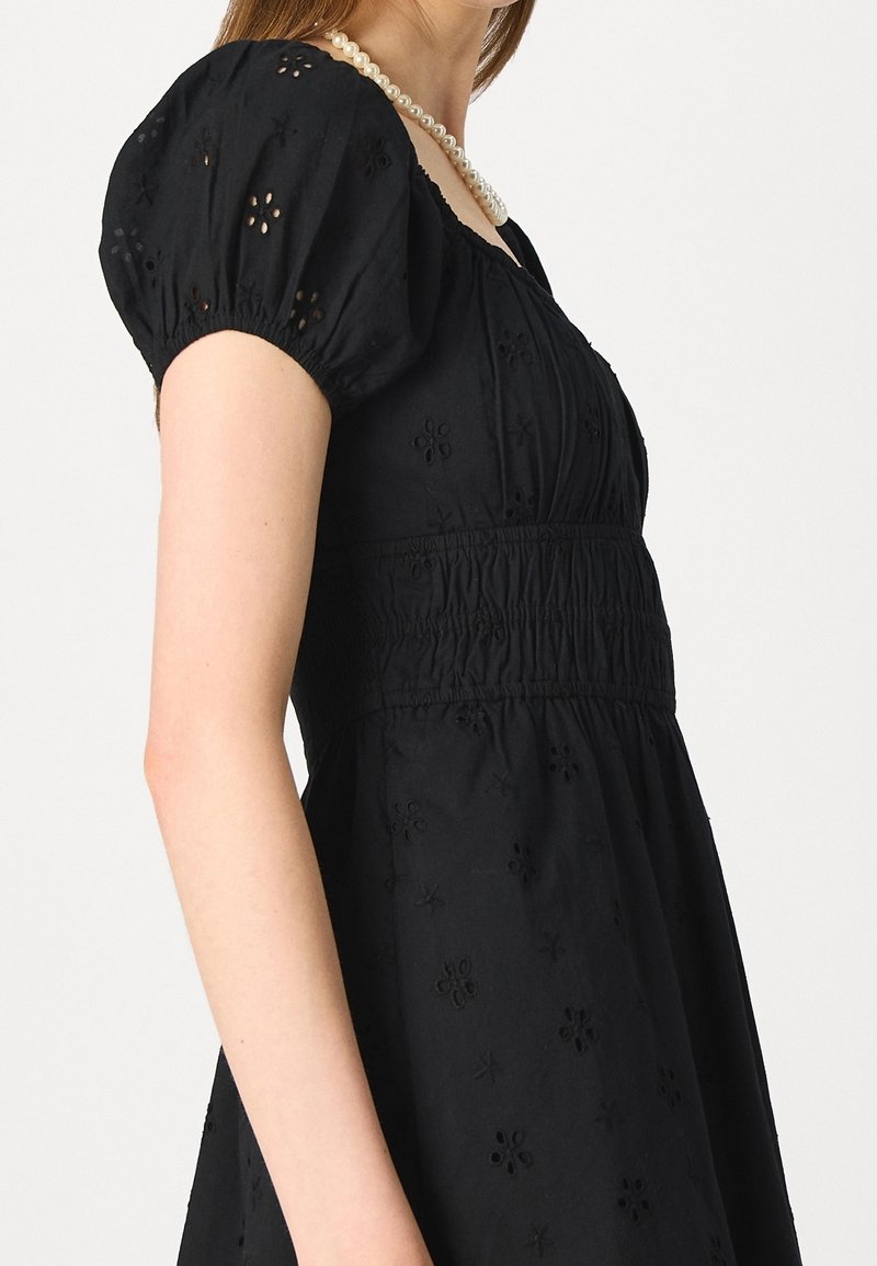 hollister black dress Hollister Tie Back Cami Dress in Black