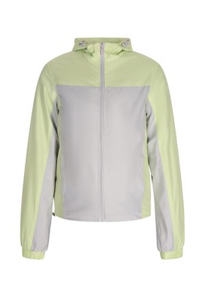 CO-BRANDED WITH COSIMON - Outdoorjakke - helles grau limette