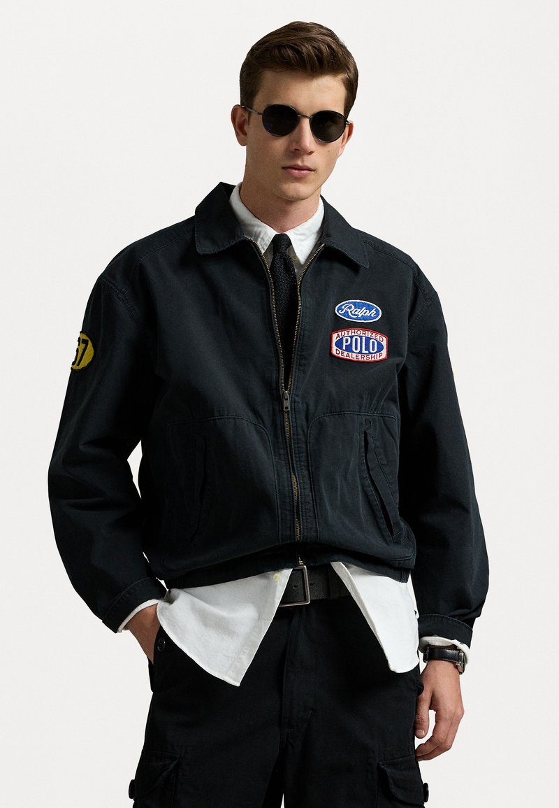 Polo Ralph Lauren - RALPH'S GARAGE JACKET - Leichte Jacke - black, Vergrößern