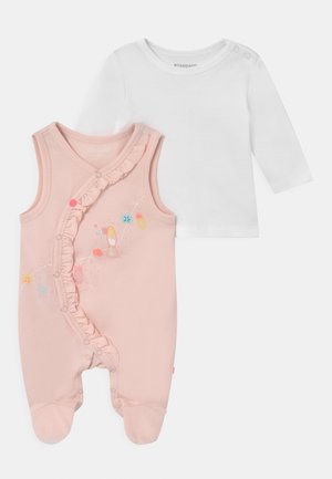 SET - Top s dlouhým rukávem - soft peach