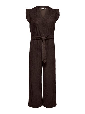 ONLY Carmakoma, JUMPSUIT CARREINA JUMPSUIT - Jumpsuit - chocolate martini