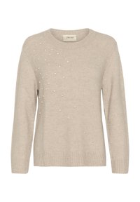 Cream Jersey de punto - beige