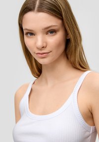 QS STRUKTUR - Top - weiß