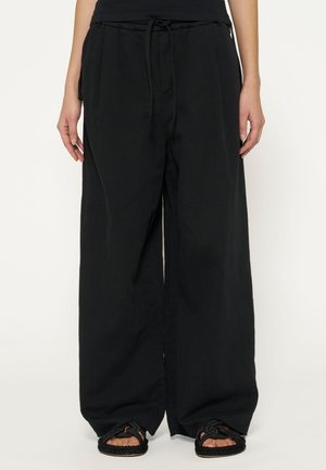 Tracksuit bottoms - black