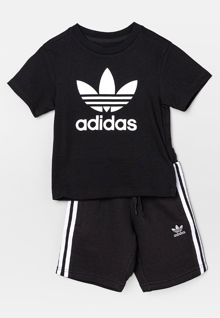 adidas Originals T-shirt print zwart adidas Originals T-shirt print zwart