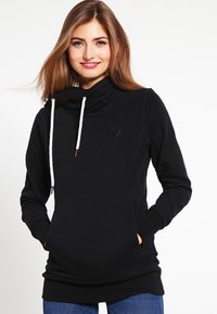 Urban Classics Pulover s kapuco - black