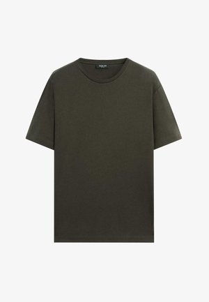 Massimo Dutti, T-Shirt basic - dark green