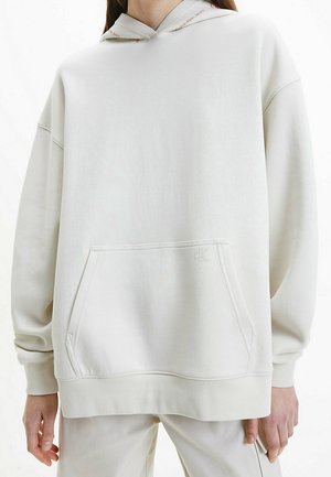Felpa con cappuccio - off-white
