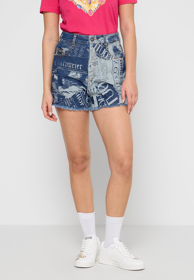Versace Jeans Couture Jeansshort blauw