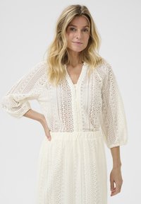 Cream - CRRUBBY - Button-down blouse - marshmallow Thumbnail Image 1