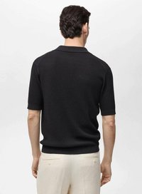 Mango BOMBAY - Polokošeľa - black