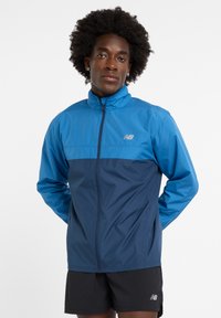 New Balance RUN JACKET - Windbreaker - blue