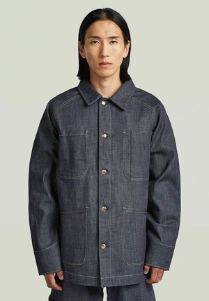G-STAR MN SELVEDGE JACKET - Veste en jean - raw denim