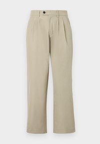 JPSTBILL PEYTON WIDE PLEATED - Chino hlače - abbey stone