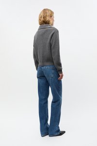 Envii WASHINGTON HALF ZIP - Pulóver - grey