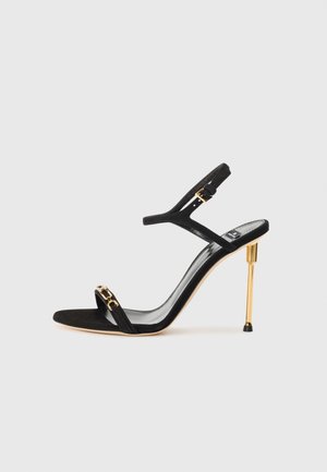 High heeled sandals - nero