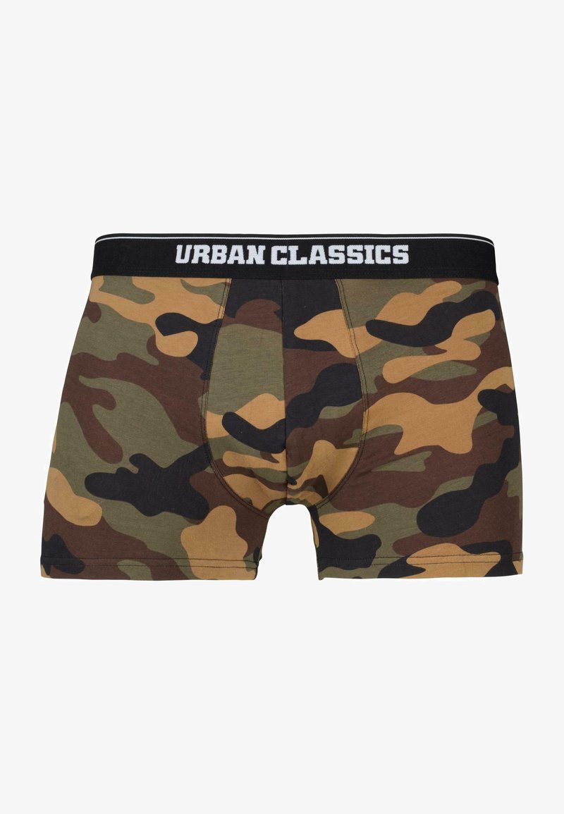 Urban Classics 5 PACK - Boxer alsónadrág - wd camo grn blk grey sw camo