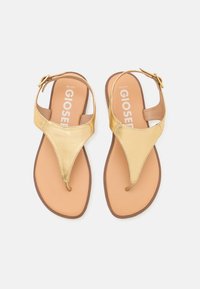 Gioseppo FIERZE - T-bar sandals - oro oscuro