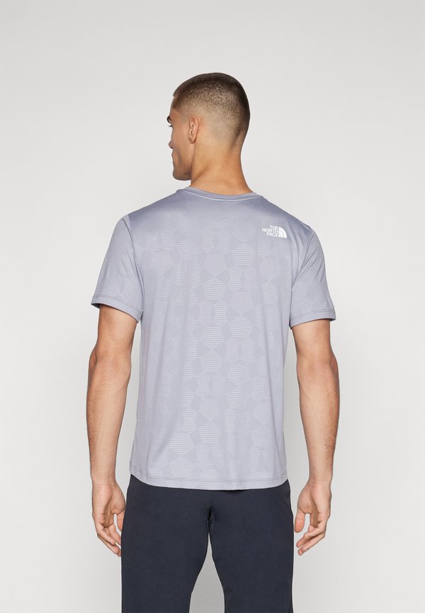 SHORT SLEEVES TEE EMBOSSED - Sports T-shirt - pearl mist3