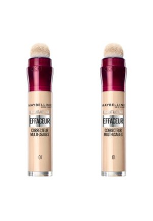 LOT DE 2 - CORRECTEUR EFFACEUR TEINT INSTANT ANTI-AGE - Correcteur -  beige rose