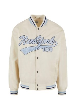 VARSITY BOWLING - Chaquetas bomber - off white