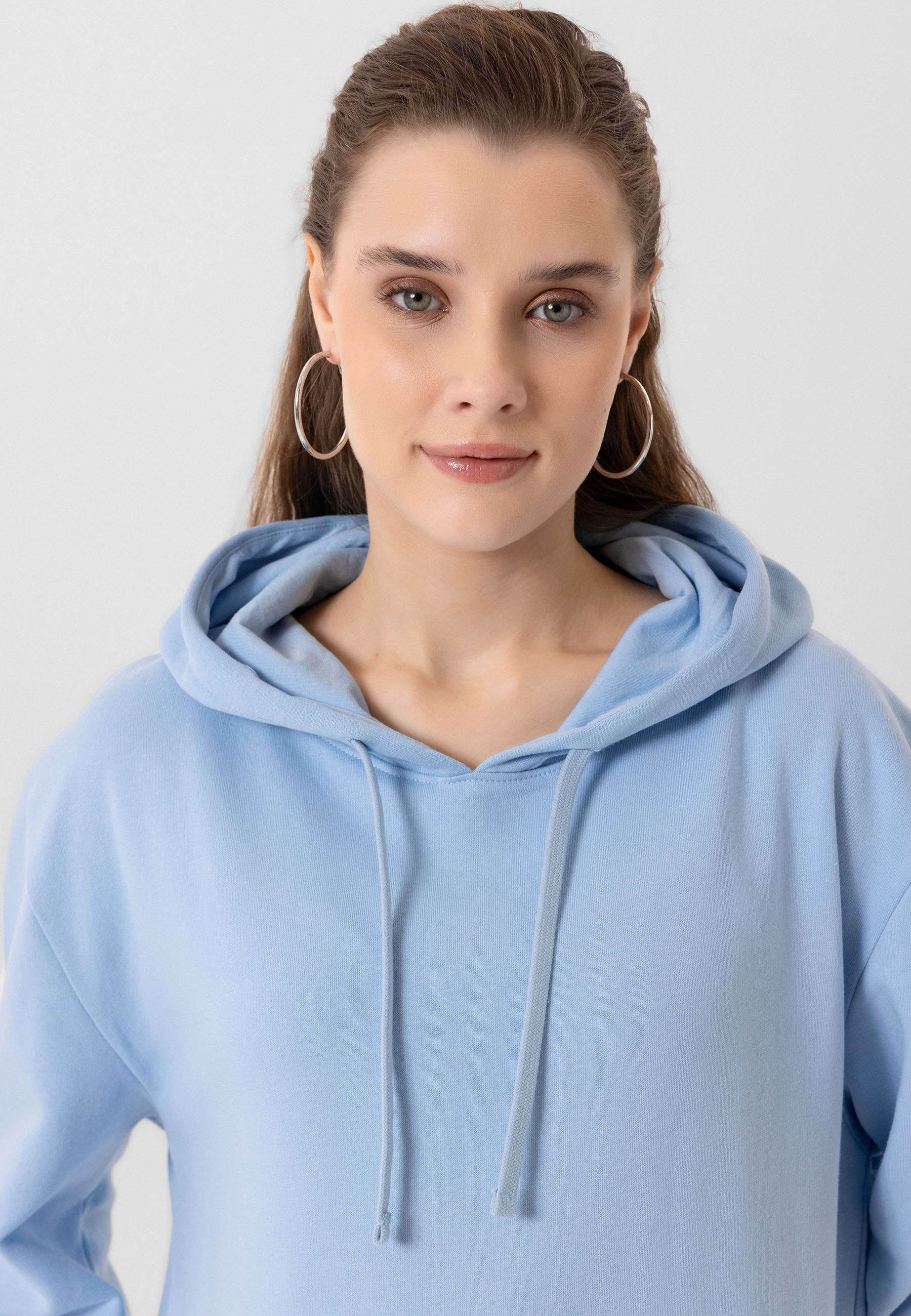 Jacey Quinn MARIE - Hoodie - light blue/lichtblauw - Zalando.nl