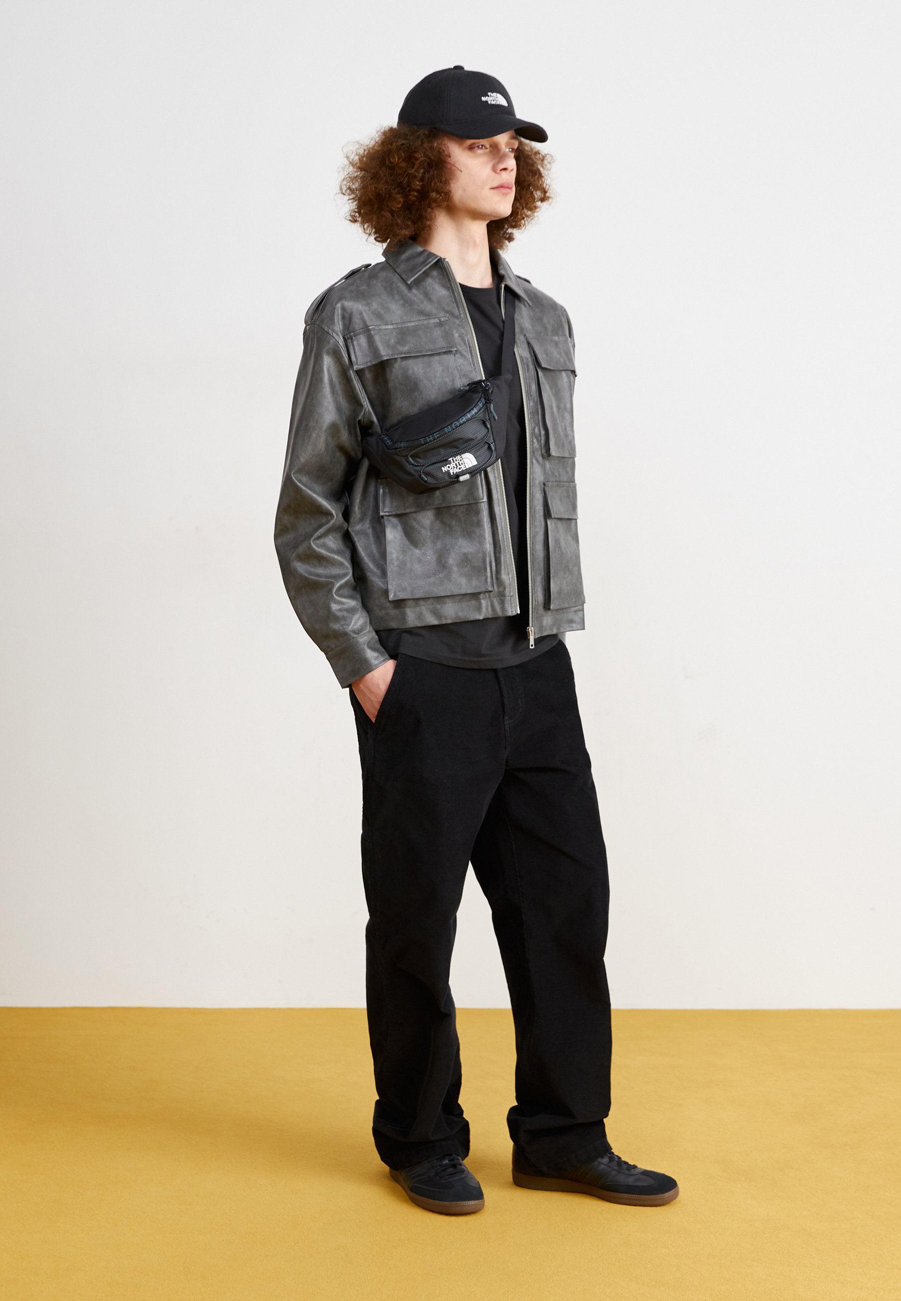 The North Face JESTER LUMBAR UNISEX - Borsetă - asphalt grey/black