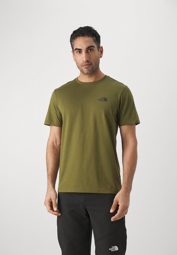 SIMPLE DOME TEE - Print T-shirt - forest olive