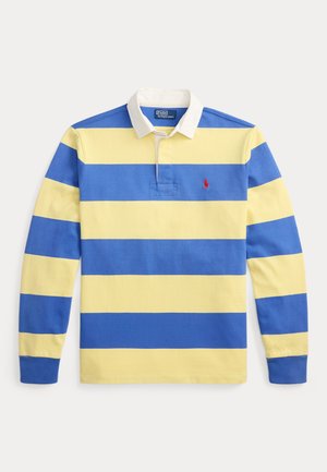 THE ICONIC RUGBY SHIRT - Top s dlhým rukávom - resort gold-colored/modern royal